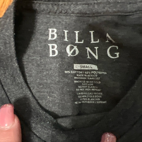 Billabong T Shirt Women’s Small Palm Trees - Picture 3 of 4